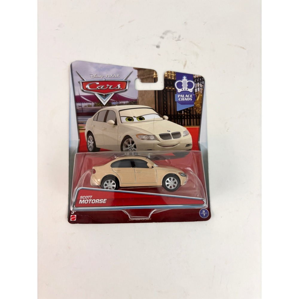 2015 Disney Pixar Cars Scott Motorse #3/7 Palace Chaos CJM35 Sealed